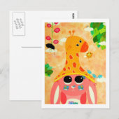 Carte Postale Pensées sauvages (Devant / Derrière)