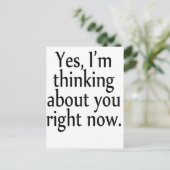 Carte Postale Penser (Debout devant)