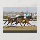 Carte Postale Penser à Glenn bat Charming Cara (Devant)