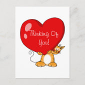 Carte Postale Penser à toi (Devant)