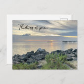 Carte Postale Penser à toi (Devant / Derrière)