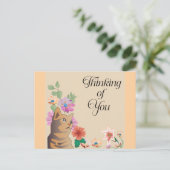 Carte Postale Penser à vos voeux (Debout devant)