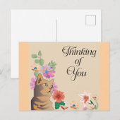 Carte Postale Penser à vos voeux (Devant / Derrière)