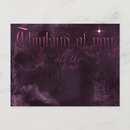 Carte Postale Penser À Vous (Devant)