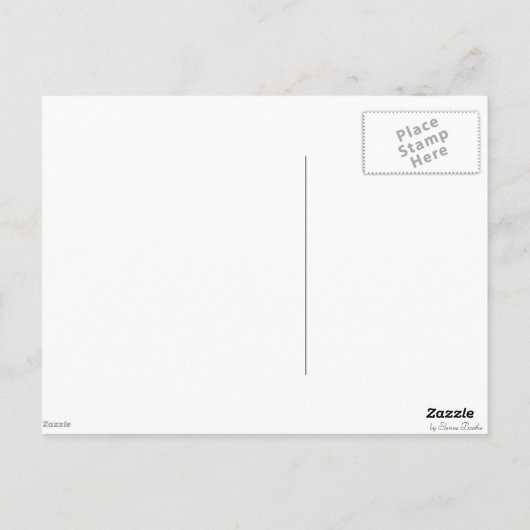 Carte Postale Penser à vous_ (Dos)