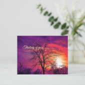 Carte Postale penser à vous (Debout devant)