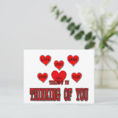 Carte Postale Penser À Vous (Debout devant)