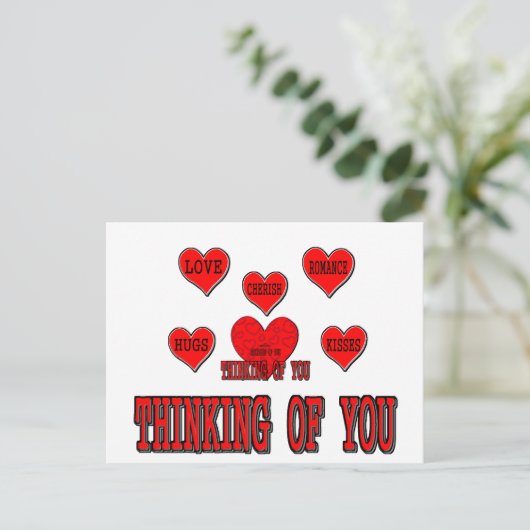 Carte Postale Penser À Vous (Debout devant)