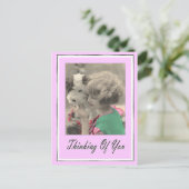 Carte Postale penser à vous (Debout devant)