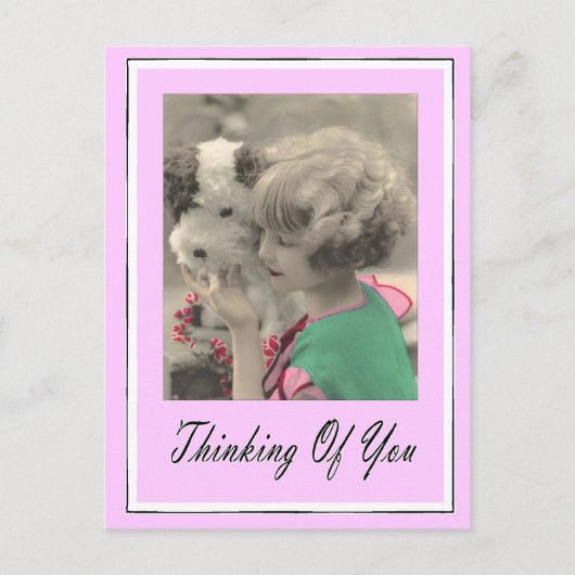Carte Postale penser à vous (Devant)