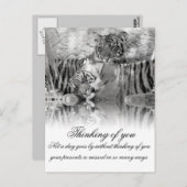 Carte Postale Penser à vous_ (Devant / Derrière)