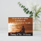 Carte Postale Penser à vous_ (Debout devant)