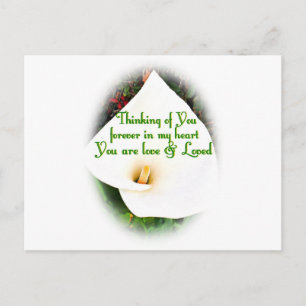 Carte Postale Penser à vous_