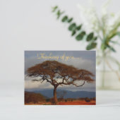 Carte Postale Penser À Vous Afrique (Debout devant)