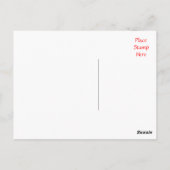 Carte Postale Penser à vous Anglais Bulldog Chien Chien Chien Ch (Dos)