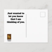 Carte Postale Penser à vous Bright Orange Cactus Flower Photo (Dos)