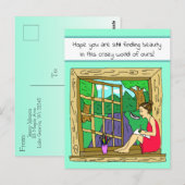 Carte Postale Penser à vous Dessin Dessin Dessin Dessin Dessin D (Devant / Derrière)