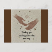 Carte Postale "Penser à vous - Envoyer des vidéos positives à vo (Devant)