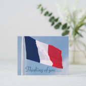 CARTE POSTALE PENSER À VOUS FRANCE (Debout devant)