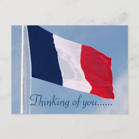 CARTE POSTALE PENSER À VOUS FRANCE (Devant)