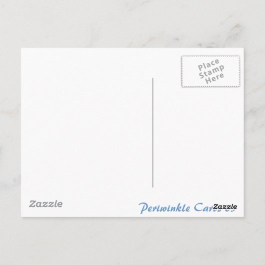 Carte Postale Penser à vous, Mini Schnauzer doux (Dos)