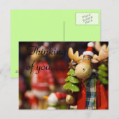 CARTE POSTALE PENSER À VOUS MOOSE (Devant / Derrière)