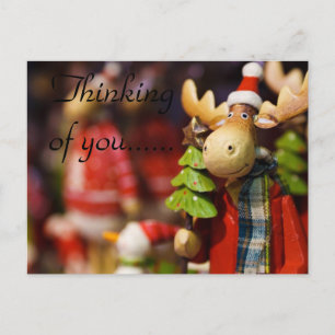 CARTE POSTALE PENSER À VOUS MOOSE