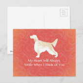 Carte Postale Penser à vous Pet Memorial (Devant / Derrière)