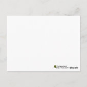 Carte Postale Penser à vous tournesol Modèle de photos (Dos)