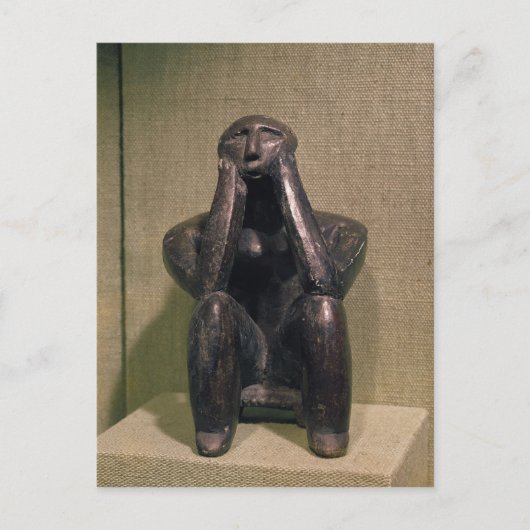 Carte Postale Penseur de Cernovoda, Hamangia Culture (Devant)