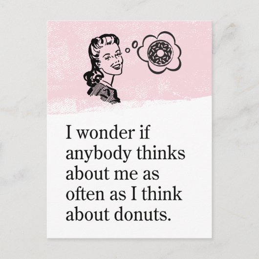 Carte Postale Pensez à Donuts Pandemic Postcard (Devant)
