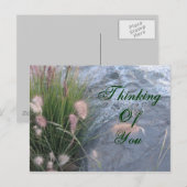 Carte Postale Pensez à votre photo de plage (Devant / Derrière)