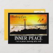 Carte Postale Pensez à vous_ (Devant / Derrière)