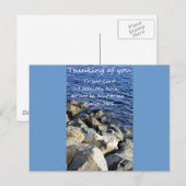 Carte Postale Pensez à vous_ (Devant / Derrière)