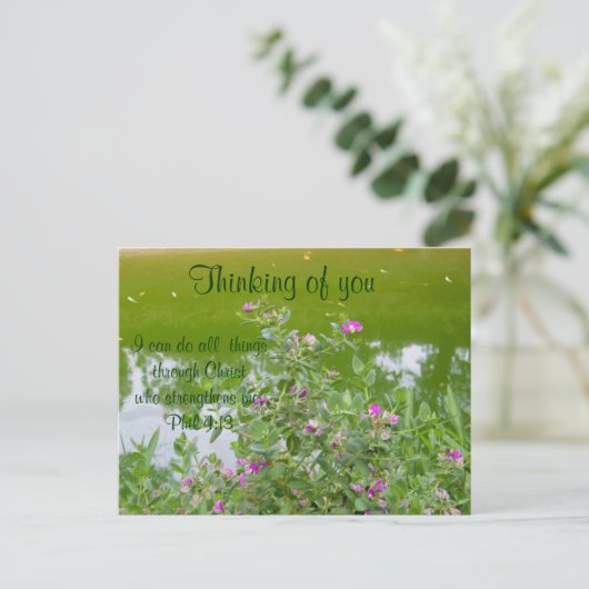 Carte Postale Pensez à vous_ (Debout devant)