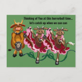 Carte Postale Pensez à vous (Devant)