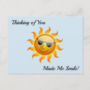 Carte Postale Pensez à vous