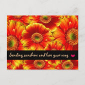 Carte Postale Pensez à vous (Devant)