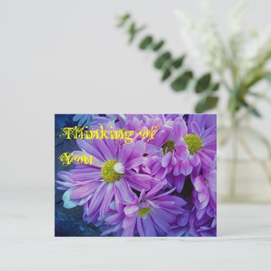 Carte Postale Pensez à vous (Debout devant)