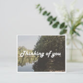 Carte postale: Pensez à vous (Debout devant)