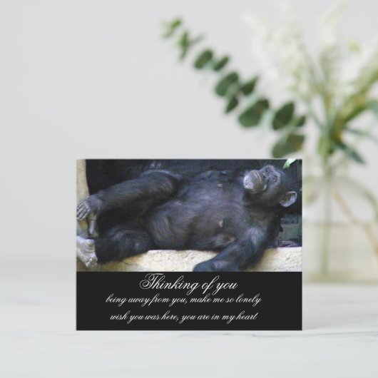 Carte Postale Pensez à vous_ (Debout devant)