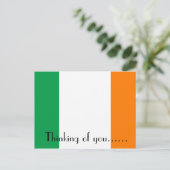 CARTE POSTALE PENSEZ À VOUS IRLANDE (Debout devant)