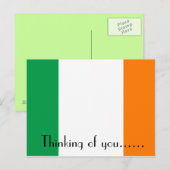 CARTE POSTALE PENSEZ À VOUS IRLANDE (Devant / Derrière)