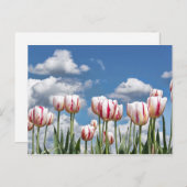 Carte Postale Pensez au printemps ! (Devant / Derrière)