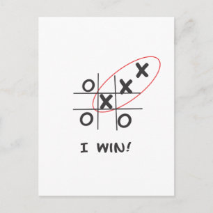 Carte Postale Pensez en dehors de la boîte