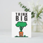 CARTE POSTALE PENSEZ GRAND (Debout devant)