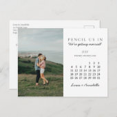 Carte Postale Pensez-nous dans Sauvegarder la Date Juillet 2021  (Devant / Derrière)