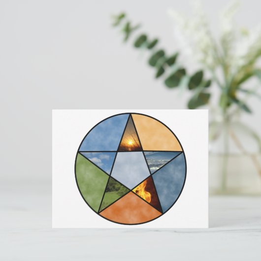 Carte Postale Pentacle (Debout devant)