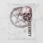 Carte Postale Pentacle Skull (Devant)