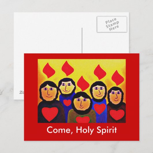 Carte Postale Pentecost (Devant / Derrière)